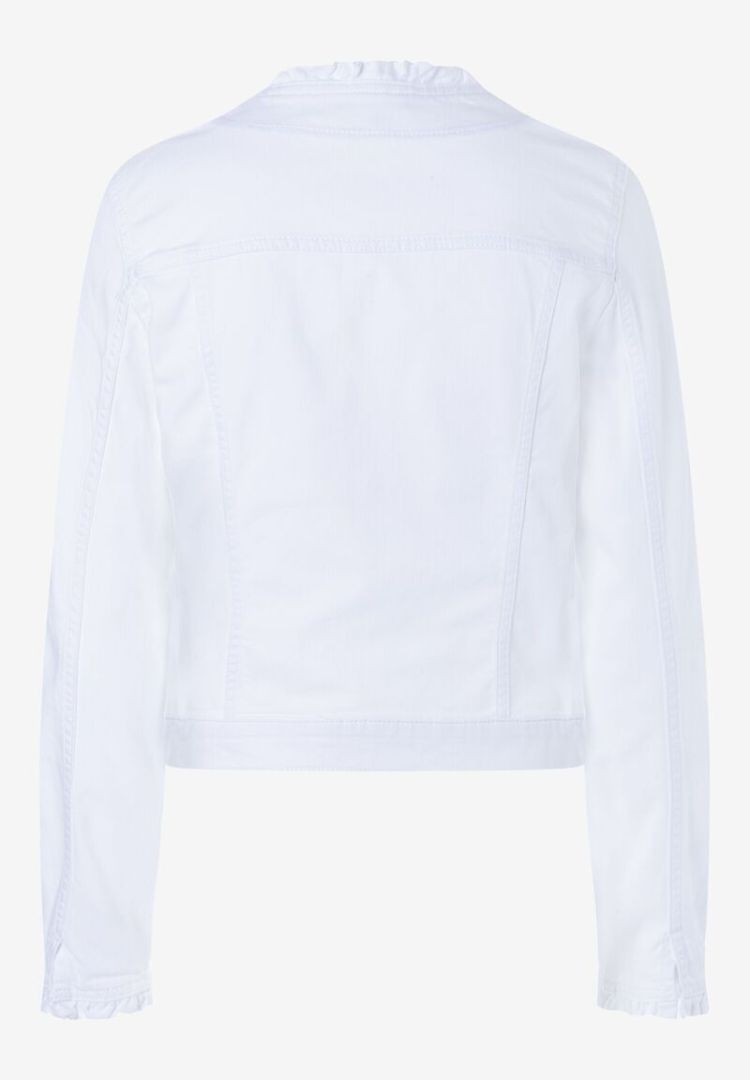 More & More Jack Wit dames (WHITE DENIM JACKET - 51056200.0010) - GL Sport (Sluis)