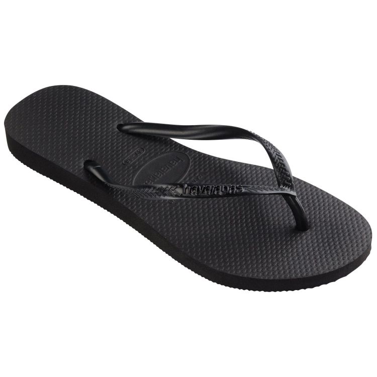Havaianas Slippers Zwart dames (SLIM BLACK - WOMEN - 4000030.0090) - GL Sport (Sluis)