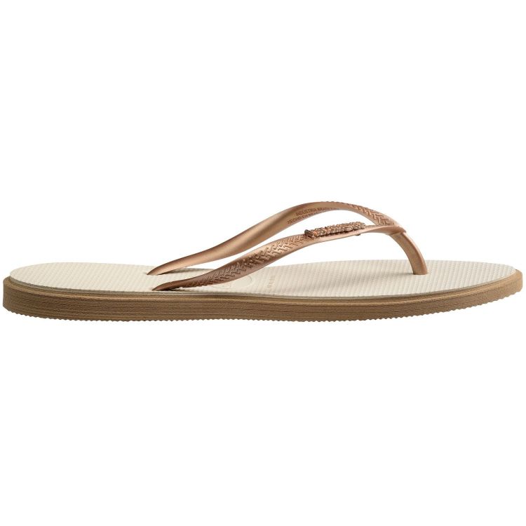 Havaianas Slippers Beige dames (SLIM POINT ROSE/GOLD - WOMEN - 4149584.6842) - GL Sport (Sluis)