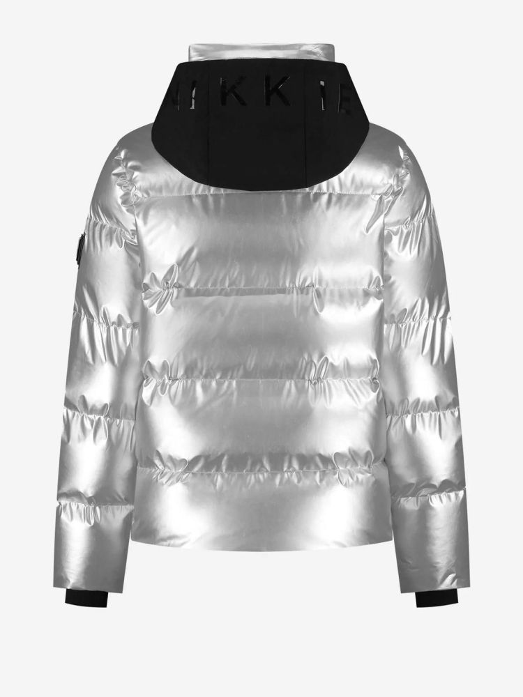 NIKKIE Ski-jas Zilver dames (GSTAAD METALLIC SKI JACKET - N4-274-2407.SILVER) - GL Sport (Sluis)