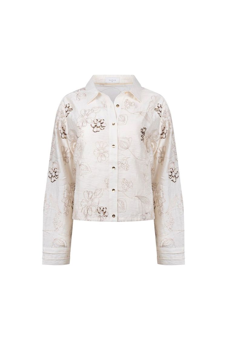 Nukus Blouse Off-white