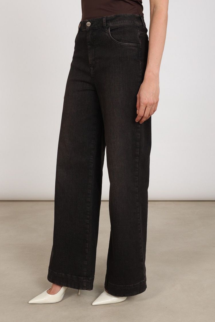 Nukus Broek Bruin dames (ABBY PANTS DENIM - ABBY.PANTS.CHOCO) - GL Sport (Sluis)