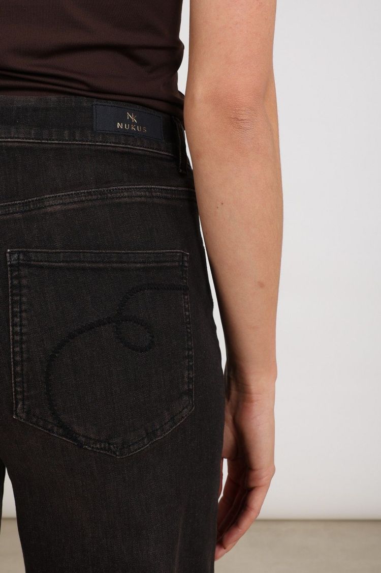 Nukus Broek Bruin dames (ABBY PANTS DENIM - ABBY.PANTS.CHOCO) - GL Sport (Sluis)