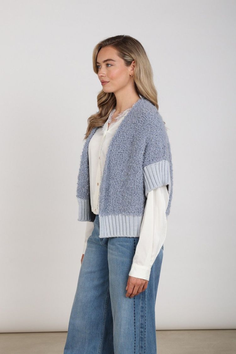 Nukus Vest Blauw dames (BELL CARDIGAN  - BELL.CARD.SKY) - GL Sport (Sluis)