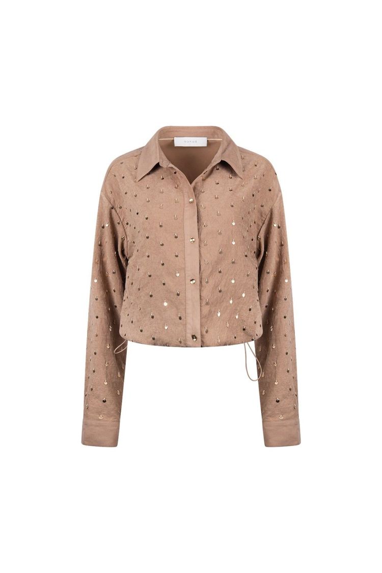 Nukus Blouse Bruin
