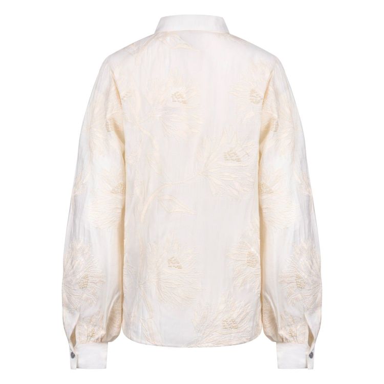 Nukus by Nick Vervoort Blouse Off-white dames (AVY BLOUSE EMBROIDERY - AVY.BLOUSE.OFFWHT) - GL Sport (Sluis)