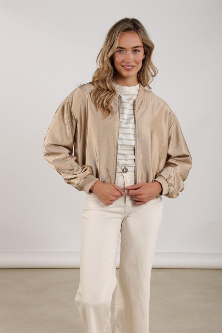 Nukus by Nick Vervoort Jack Goud dames (BABETTE BOMBER - BABETTE.BOMBER.GOLD) - GL Sport (Sluis)