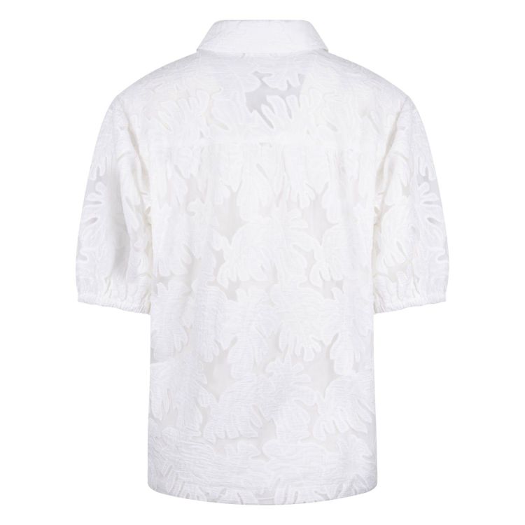 Nukus by Nick Vervoort Blouse Off-white dames (BERIT BLOUSE EMBRODERY - BERIT.BLOUSE.OFFWHT) - GL Sport (Sluis)
