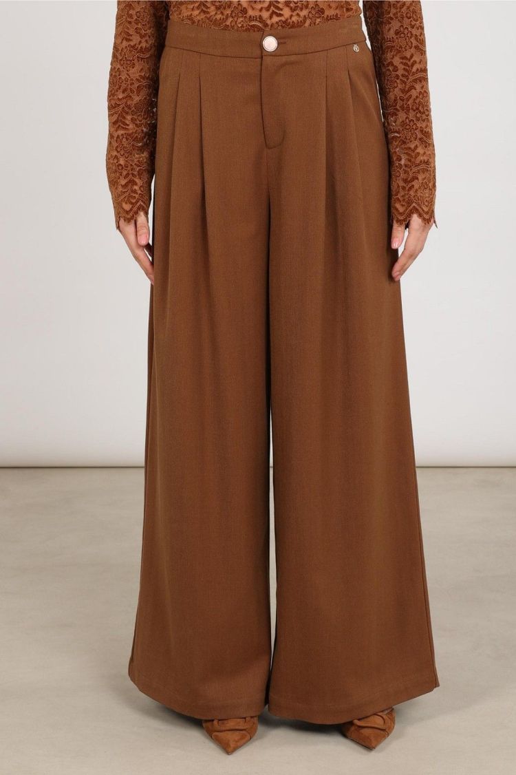 Nukus Broek Bruin dames (BODINE PANTS - BODINE.PANTS.ESPRESSO) - GL Sport (Sluis)