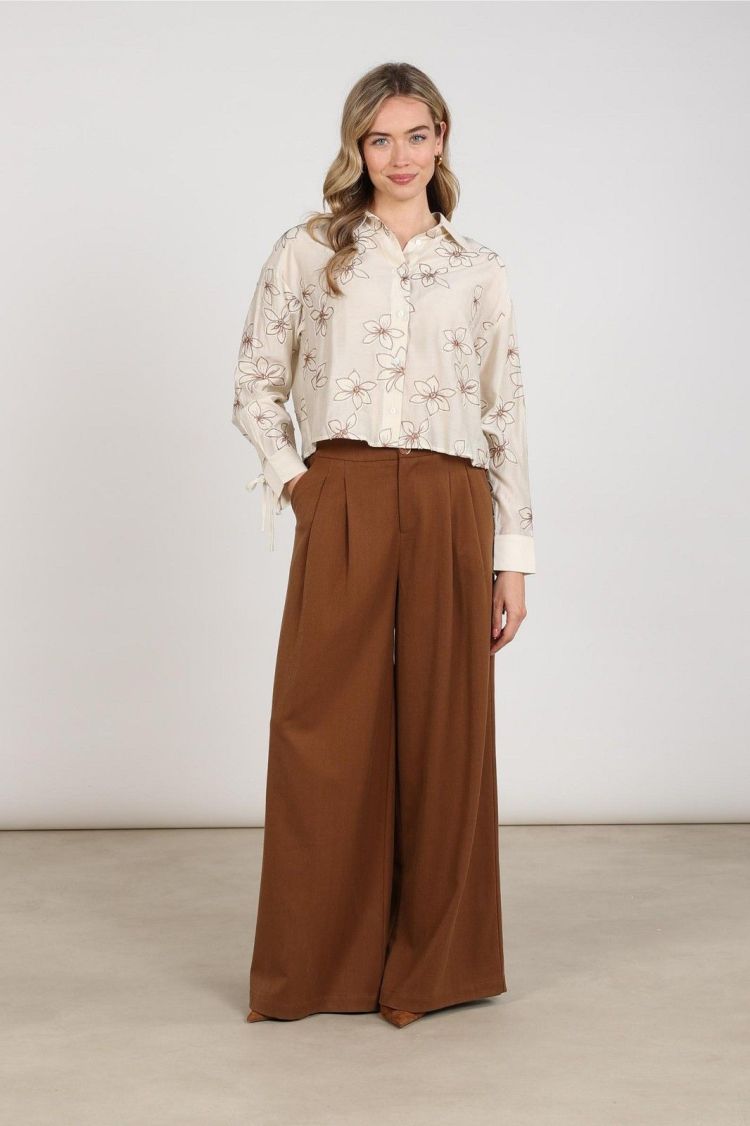 Nukus Broek Bruin dames (BODINE PANTS - BODINE.PANTS.ESPRESSO) - GL Sport (Sluis)