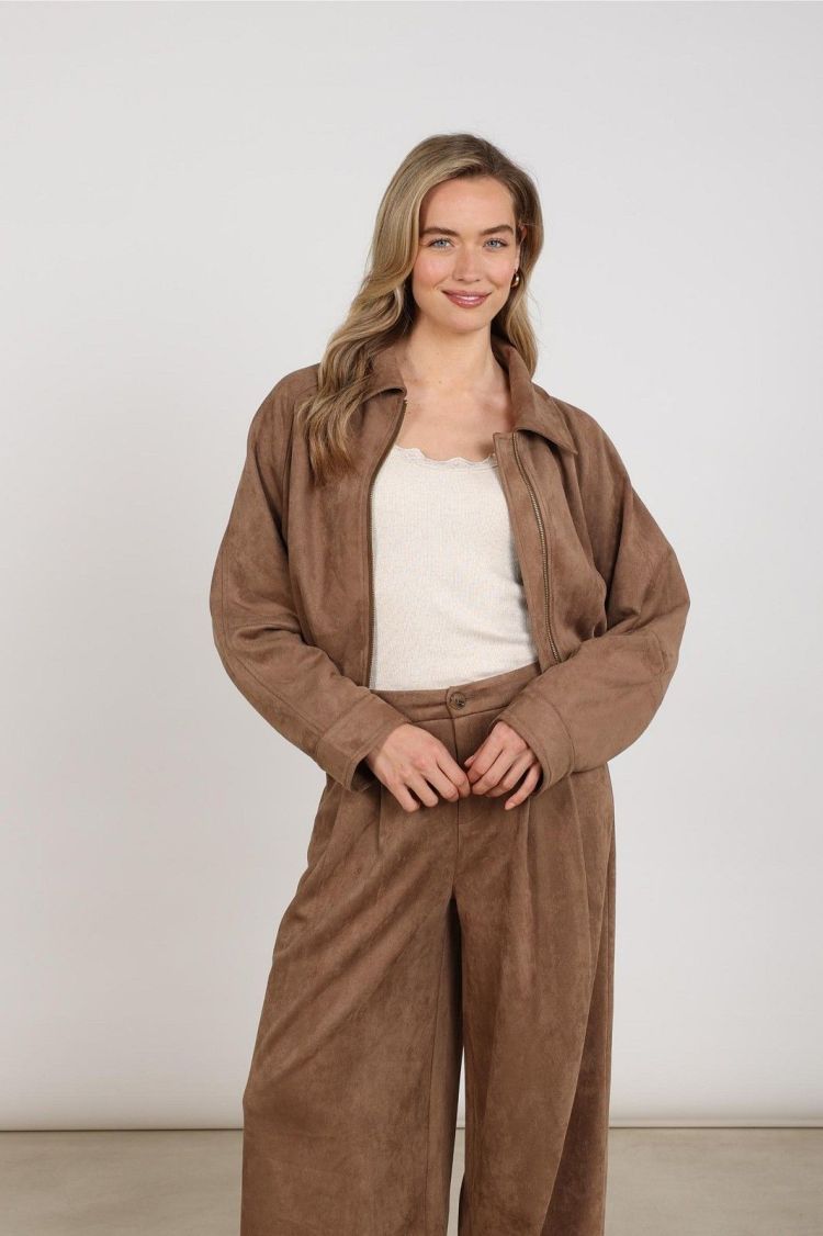 Nukus Jas Taupe dames (DAISEY JACKET  - DAISEY.JCKT.TAUPE) - GL Sport (Sluis)
