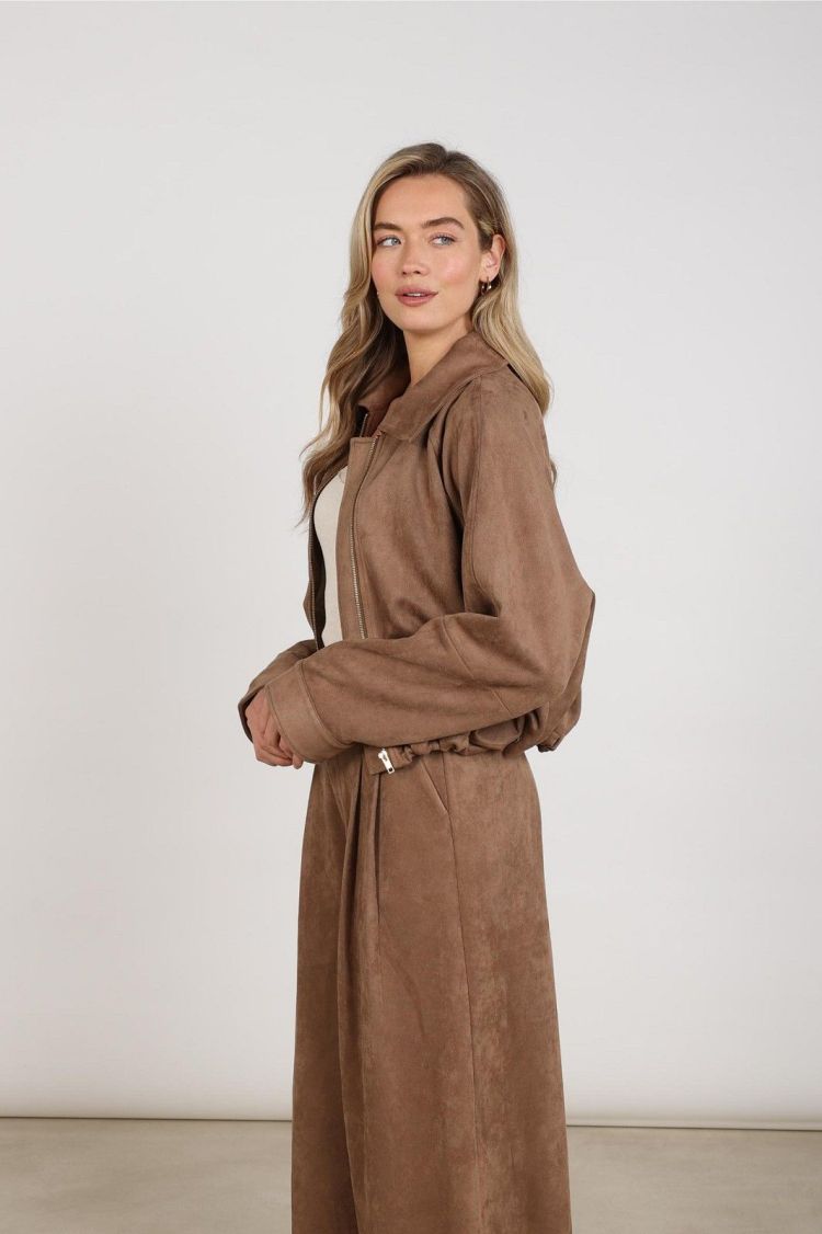 Nukus Jas Taupe dames (DAISEY JACKET  - DAISEY.JCKT.TAUPE) - GL Sport (Sluis)