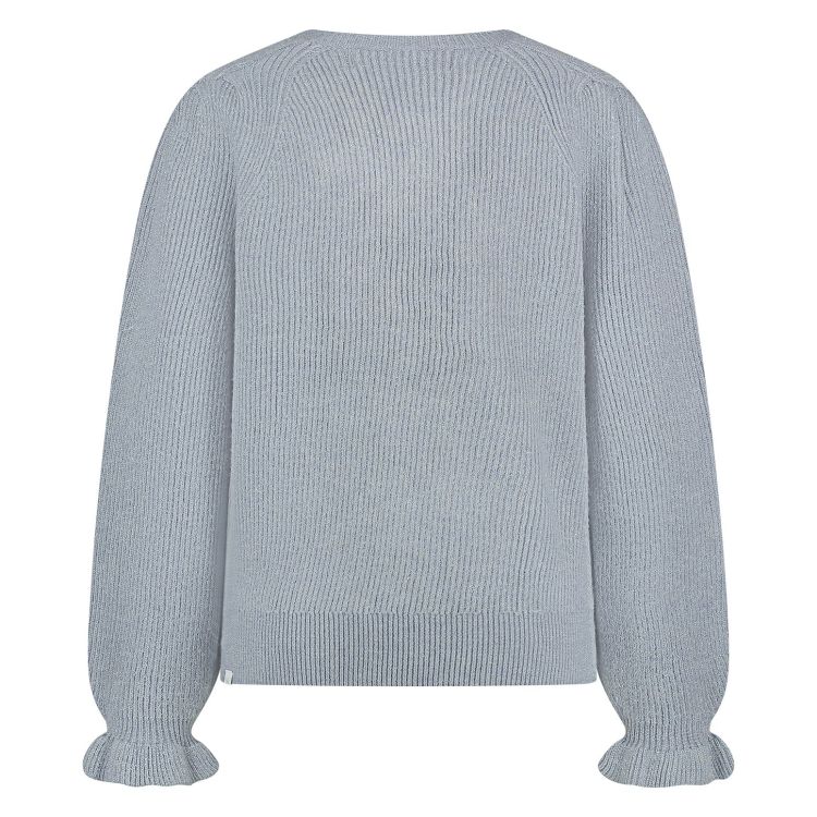 Nukus by Nick Vervoort Pull Blauw dames (FANCY PULLOVER SLEEVE - FANCY.PULL.ICEBLUE) - GL Sport (Sluis)