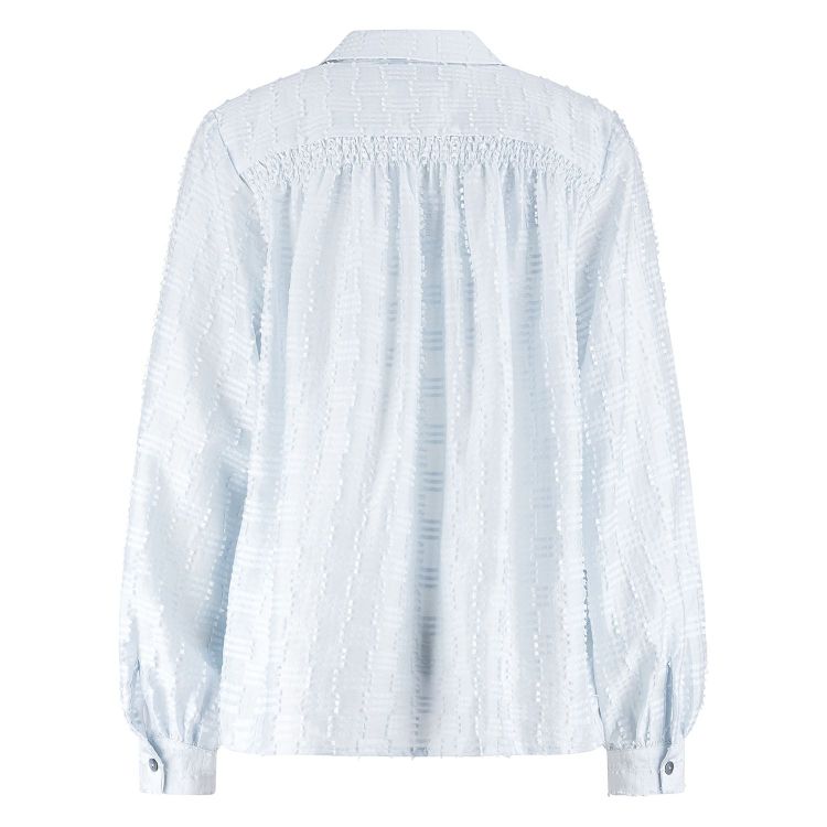 Nukus by Nick Vervoort Blouse Lichtblauw dames (FENNE BLOUSE  - FENNE.BL.ICE) - GL Sport (Sluis)