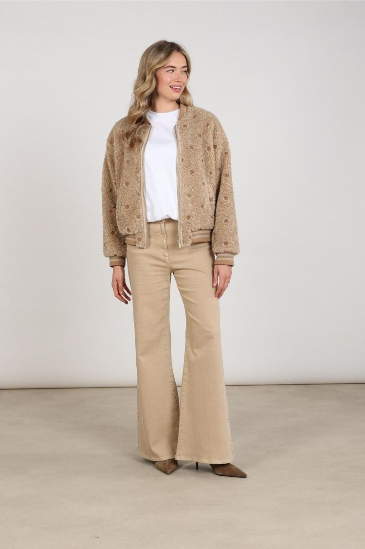 Nukus Vest Beige dames (HENNY JACKET DOTS - HENNY.JACKET.SAND) - GL Sport (Sluis)