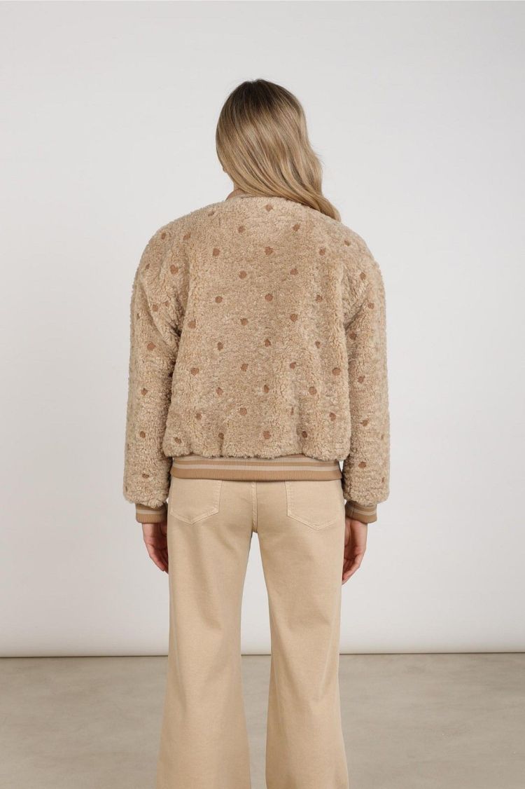 Nukus Vest Beige dames (HENNY JACKET DOTS - HENNY.JACKET.SAND) - GL Sport (Sluis)