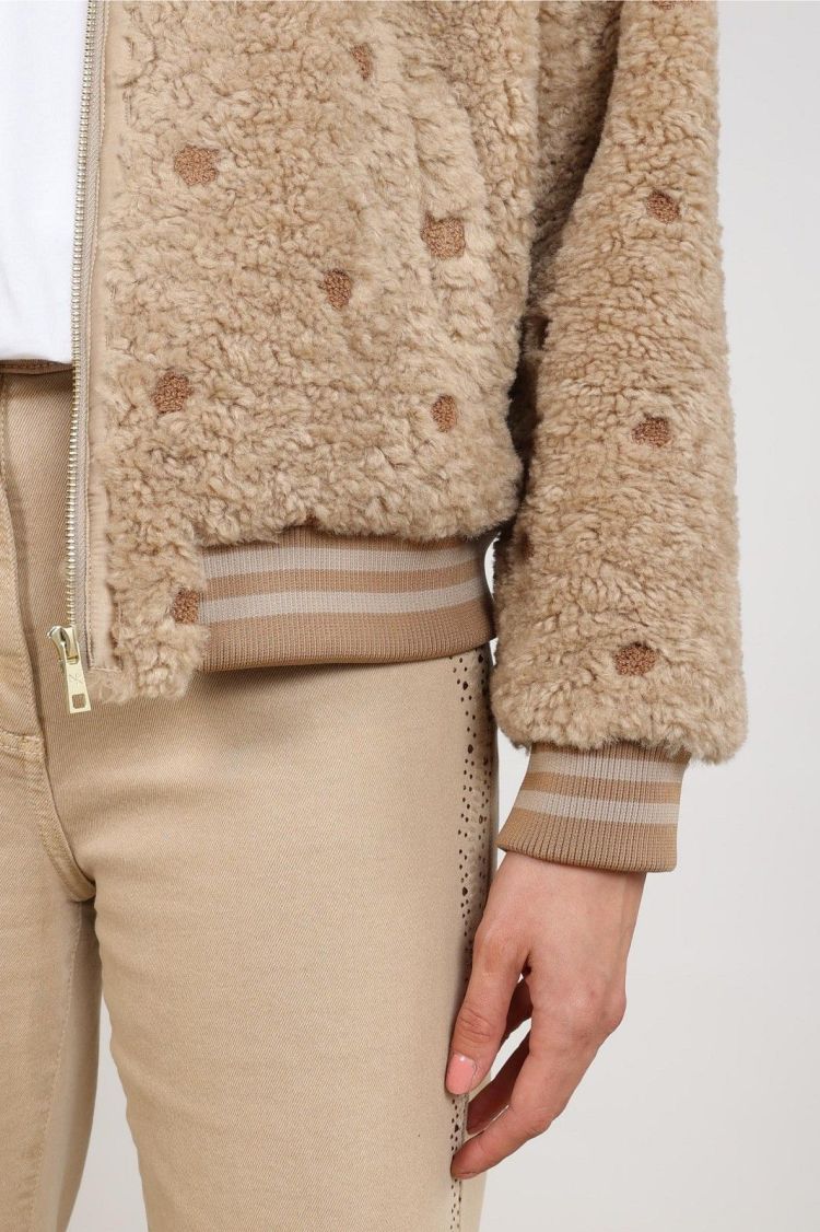 Nukus Vest Beige dames (HENNY JACKET DOTS - HENNY.JACKET.SAND) - GL Sport (Sluis)