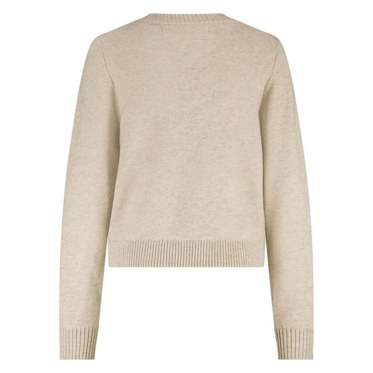 Nukus by Nick Vervoort Pull Beige dames (INTARSIA PULLOVER - INTARSIA PU.SAND) - GL Sport (Sluis)