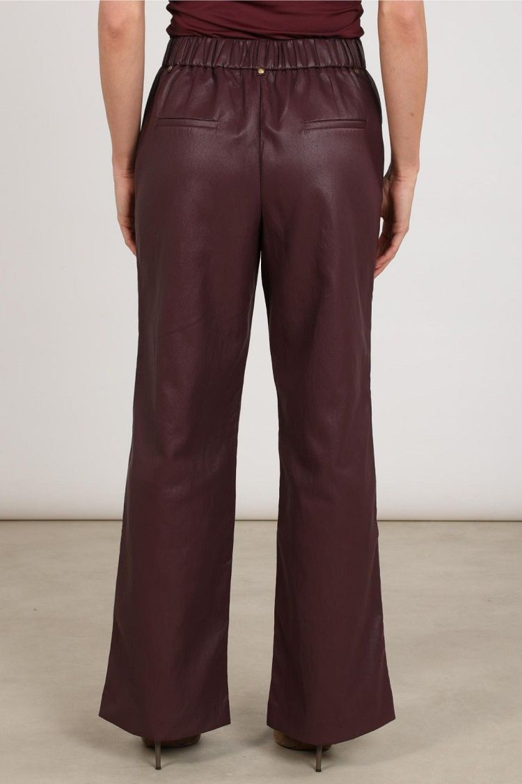 Nukus Broek Rood dames (JILL PANTS PU - JILL.PANTS.CHERRY) - GL Sport (Sluis)