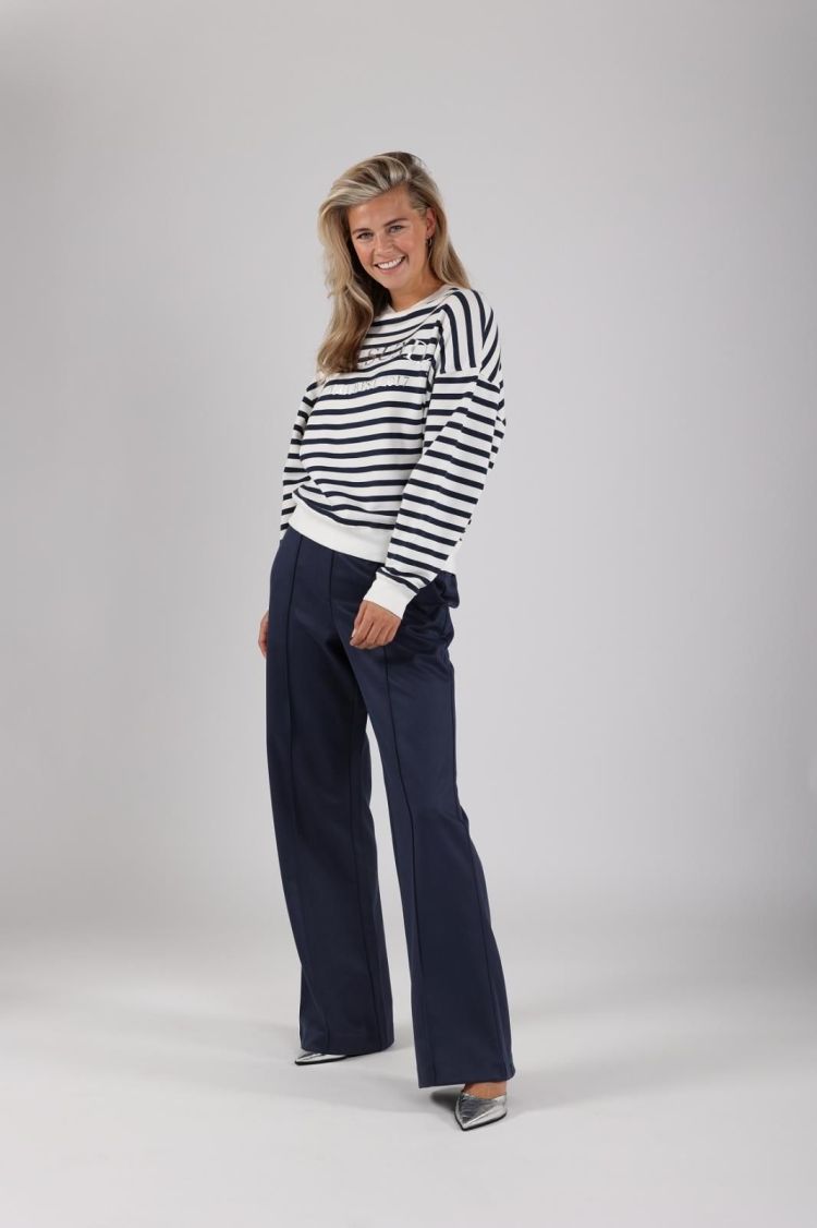 Nukus by Nick Vervoort Broek Blauw dames (JILL PANTS SCUBA - JILL.PANTS.NAVY) - GL Sport (Sluis)