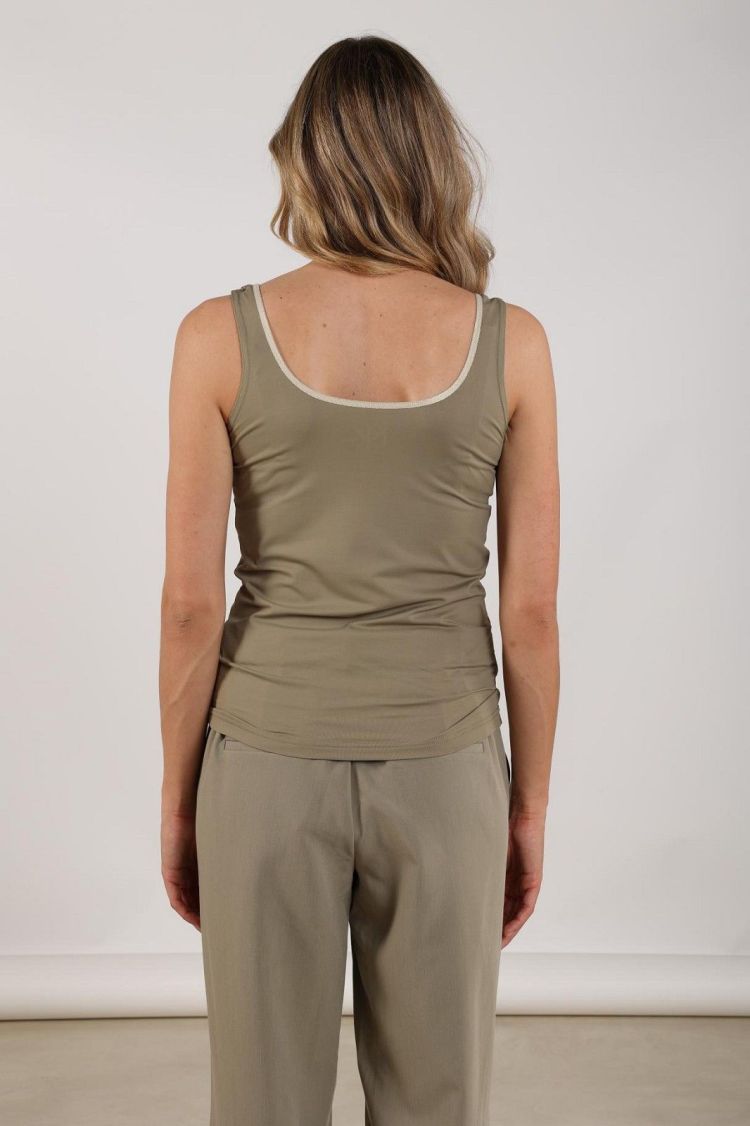 Nukus by Nick Vervoort Top Army dames (JUBA SINGLET  - JUBA.SINGLET.ARMY) - GL Sport (Sluis)