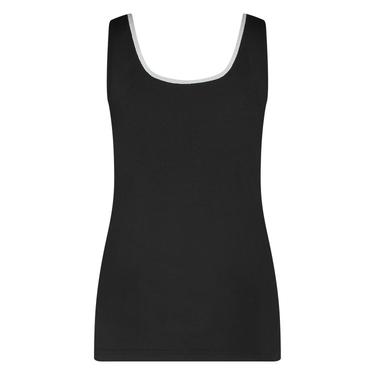 Nukus by Nick Vervoort Top Zwart dames (JUBA SINGLET  - JUBA.SINGLET.BLK/SIL) - GL Sport (Sluis)