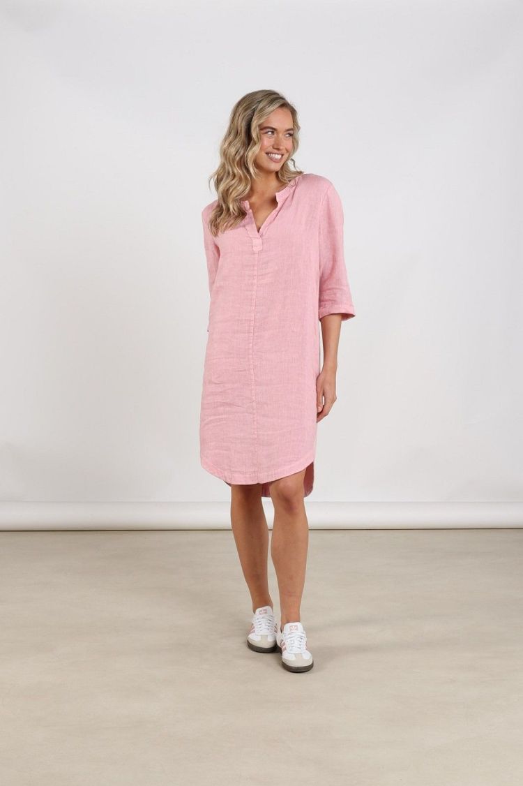 Nukus by Nick Vervoort Jurk Roze dames (KATE DRESS MIX - KATE.DRESS.BLUSH) - GL Sport (Sluis)