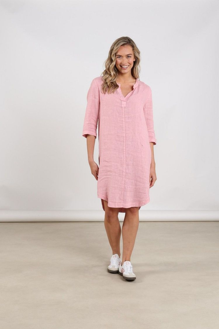 Nukus by Nick Vervoort Jurk Roze dames (KATE DRESS MIX - KATE.DRESS.BLUSH) - GL Sport (Sluis)