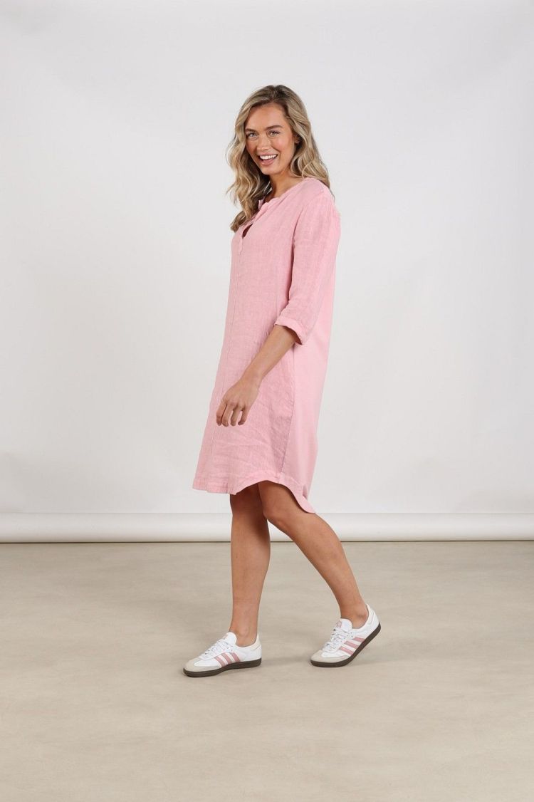 Nukus by Nick Vervoort Jurk Roze dames (KATE DRESS MIX - KATE.DRESS.BLUSH) - GL Sport (Sluis)