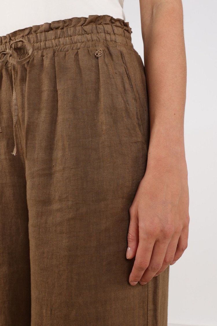 Nukus by Nick Vervoort Broek Bruin dames (KELLY PANTS  - KELLY.PANTS.FANGO) - GL Sport (Sluis)