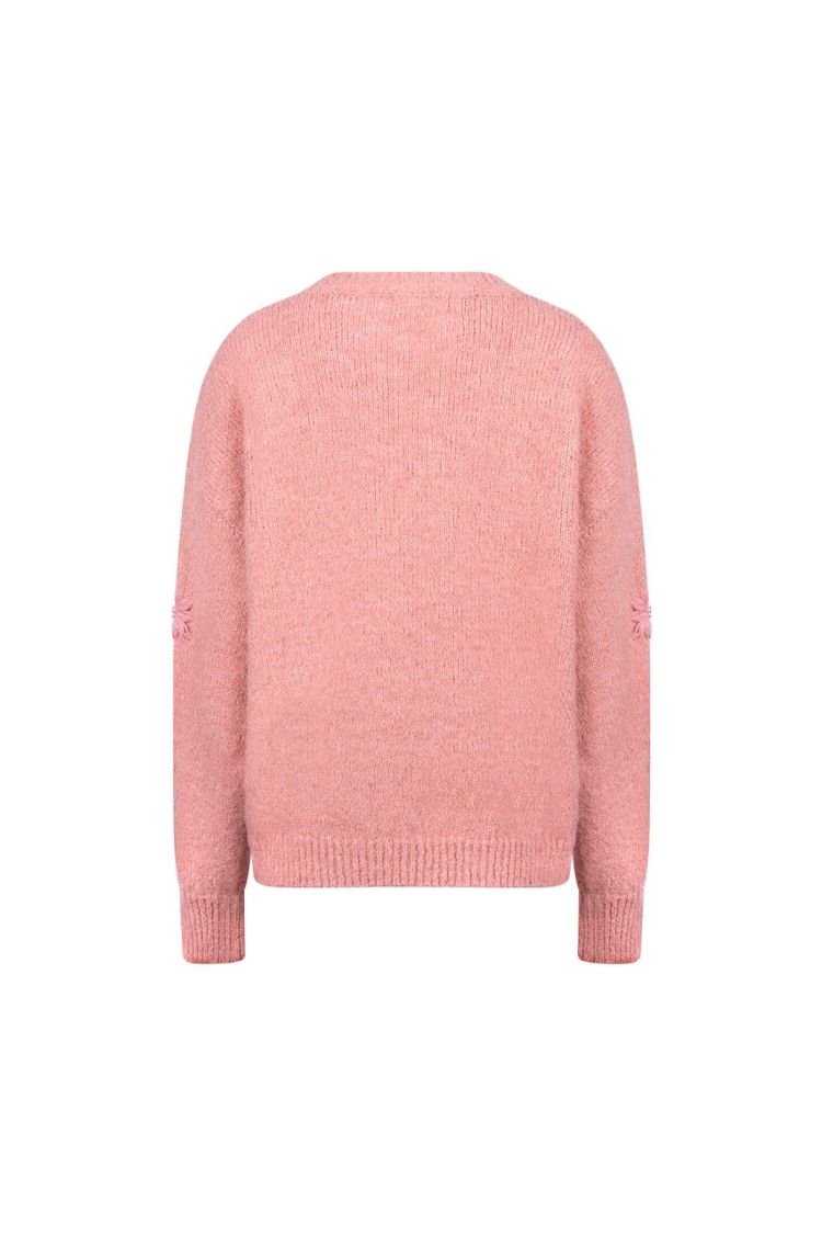 Nukus Pull Roze dames (KONSTANZA PULLOVER FLOWER - KONSTANZA.PULL.ROSE) - GL Sport (Sluis)