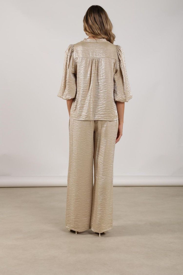 Nukus by Nick Vervoort Broek Beige dames (LINSEY PANTS - LINSEY.PANTS.SAND) - GL Sport (Sluis)