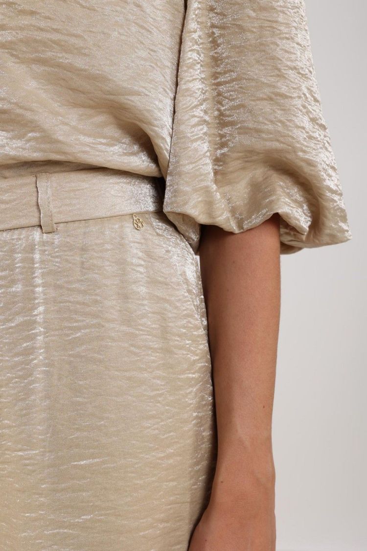 Nukus by Nick Vervoort Broek Beige dames (LINSEY PANTS - LINSEY.PANTS.SAND) - GL Sport (Sluis)