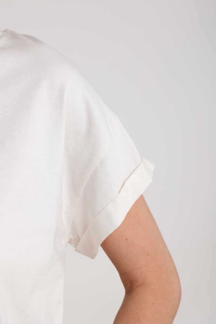 Nukus by Nick Vervoort T-shirt Off-white dames (LOU SHIRT - LOU.SHIRT.OFFWHITE) - GL Sport (Sluis)