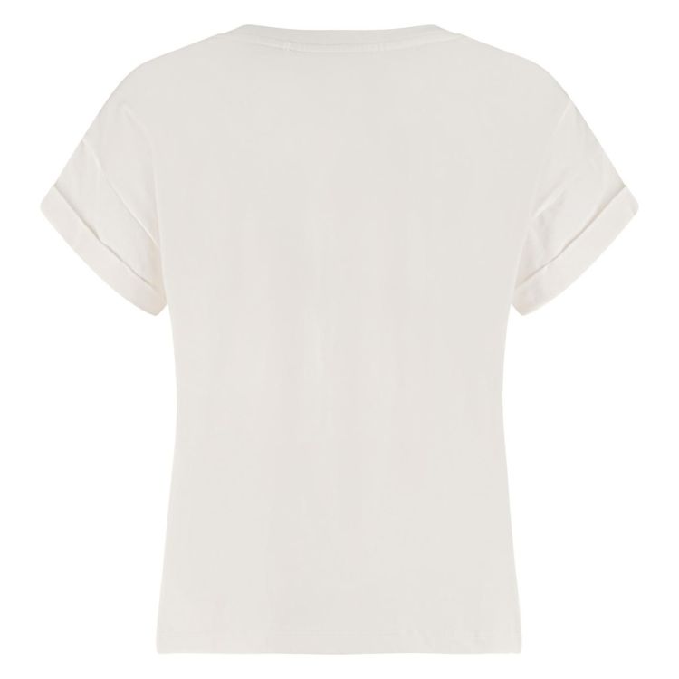 Nukus by Nick Vervoort T-shirt Off-white dames (LOU SHIRT - LOU.SHIRT.OFFWHITE) - GL Sport (Sluis)