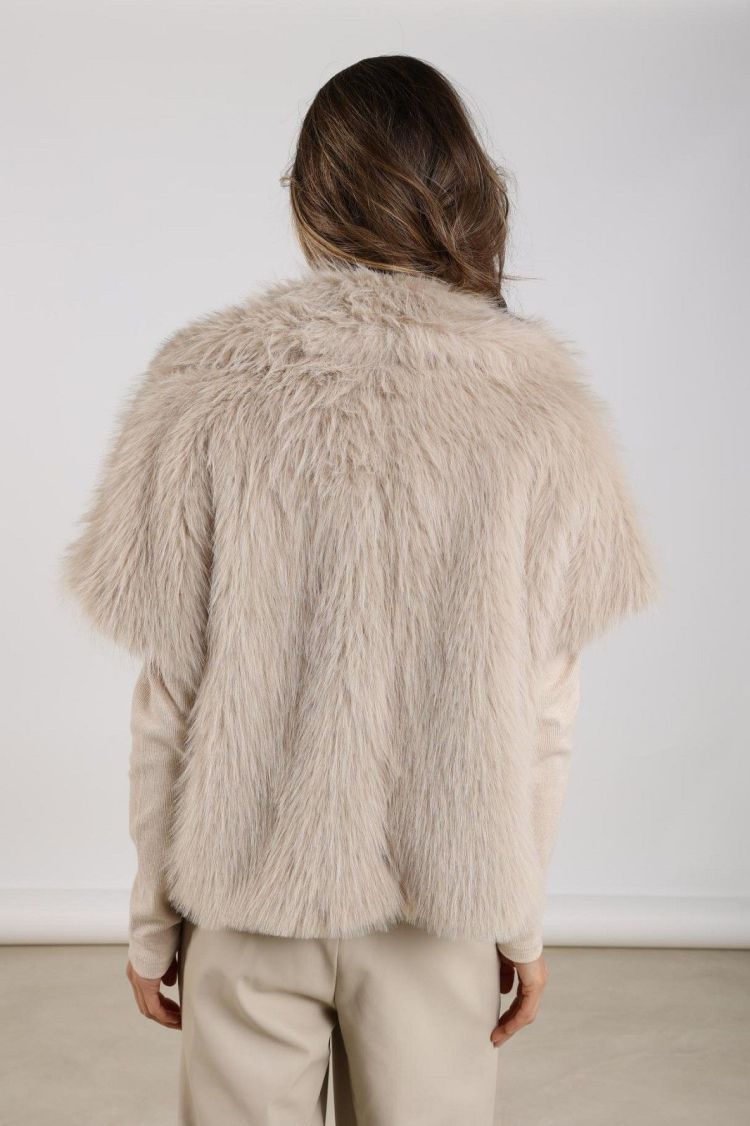 Nukus by Nick Vervoort Gilet Beige dames (LOUA GILET - LOUA.GIL.SAND) - GL Sport (Sluis)