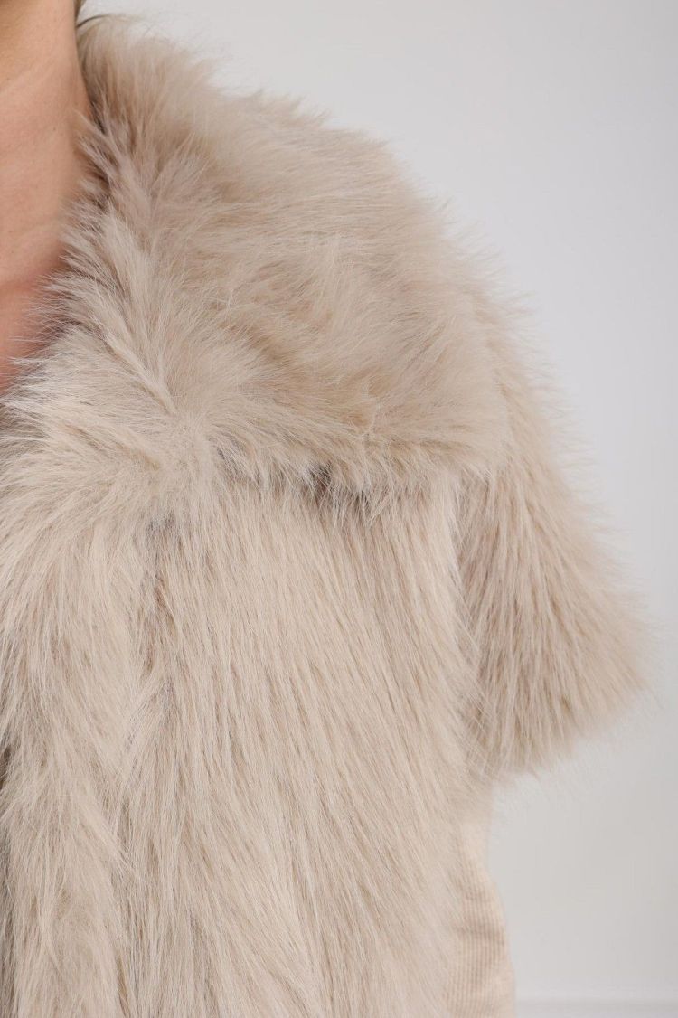 Nukus by Nick Vervoort Gilet Beige dames (LOUA GILET - LOUA.GIL.SAND) - GL Sport (Sluis)