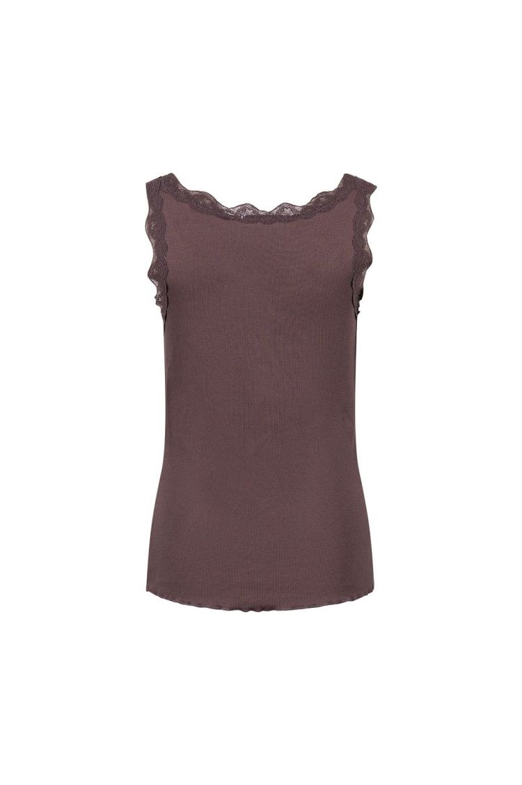Nukus Top Rood dames (MADDIE SINGLET LACE - MADDIE.SINGLET.CHOCOBRUIN) - GL Sport (Sluis)