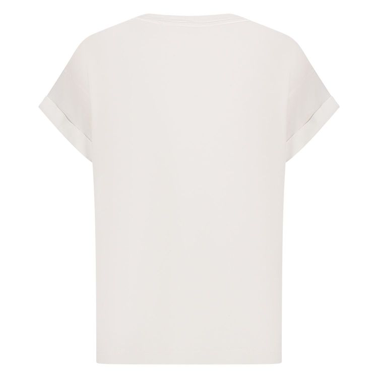 Nukus by Nick Vervoort T-shirt Off-white dames (MEIKE SHIRT THE SUNDAY - MEIKE.SHIRT.OFFWHT/SKY) - GL Sport (Sluis)