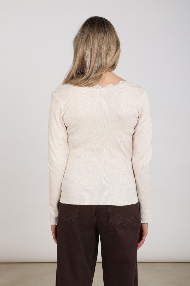 Nukus by Nick Vervoort Top Beige dames (MIKA TOP LACE - MIKA.TOP.SAND) - GL Sport (Sluis)