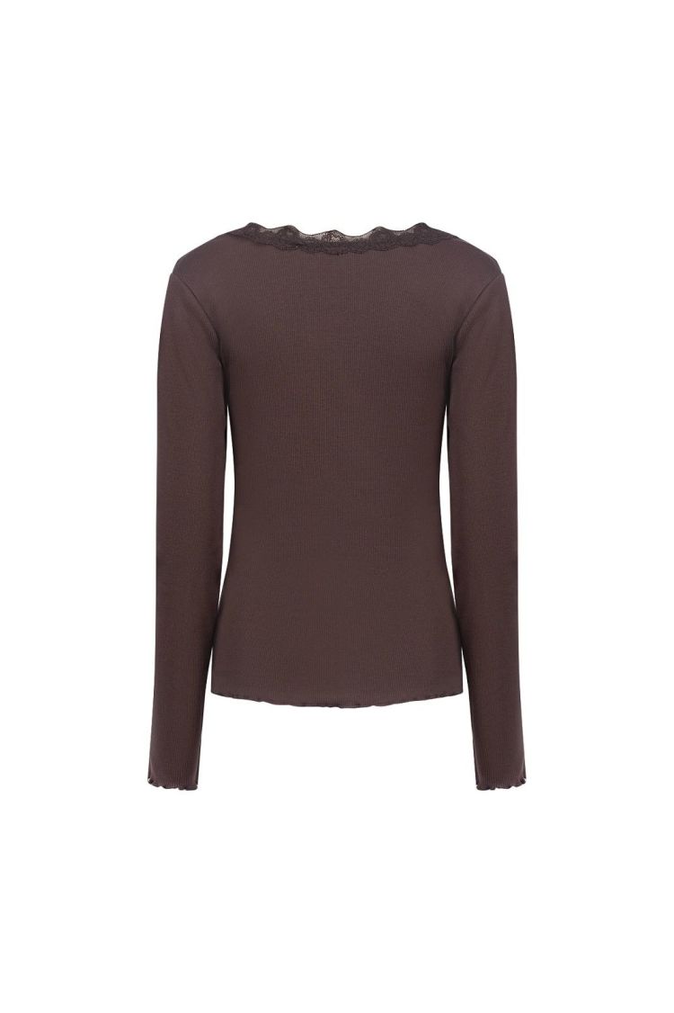 Nukus Top Bruin dames (MIKA TOP LACE - MIKA.TOP.CHOCO) - GL Sport (Sluis)