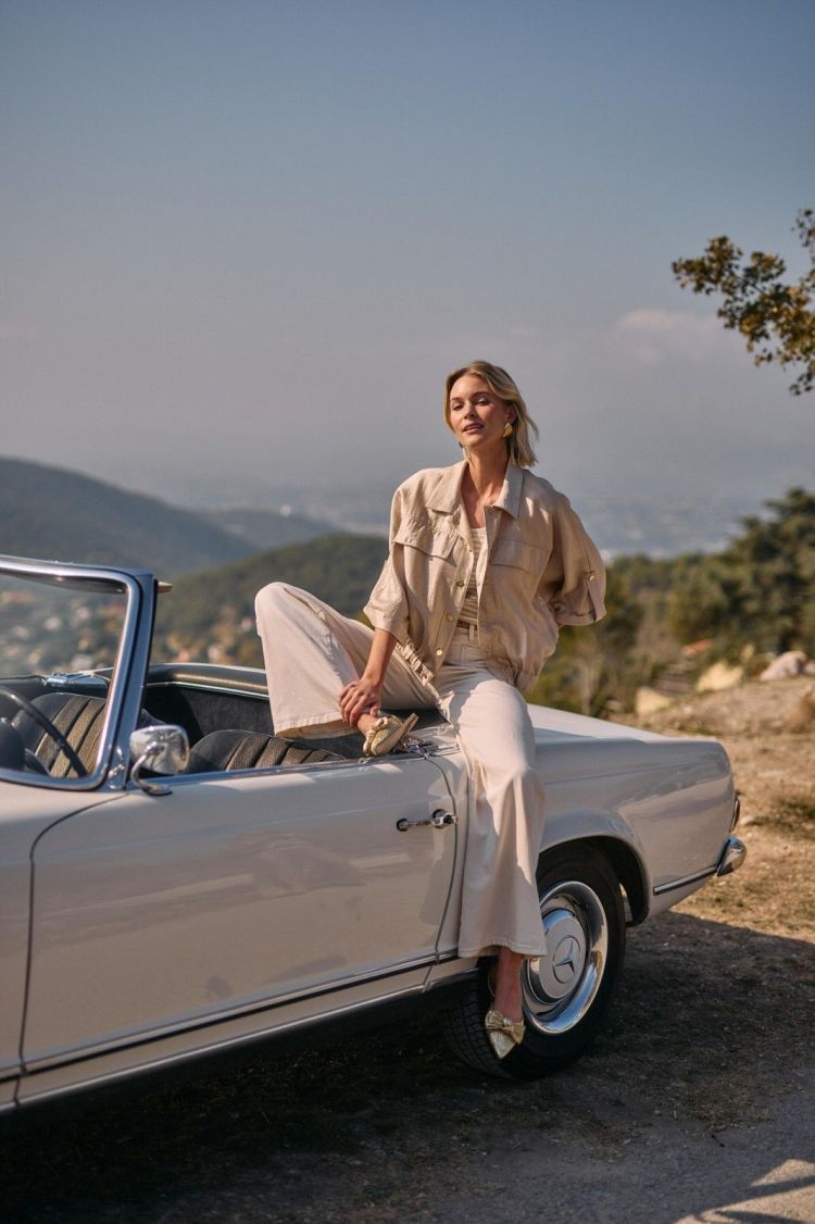 Nukus by Nick Vervoort Blouse Goud dames (NELLY BLOUSE  - NELLY.BLOUSE.GOLD) - GL Sport (Sluis)