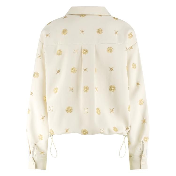 Nukus by Nick Vervoort Blouse Off-white dames (NEWPORT BLOUSE EMBROIDERY  - NEWPORT.BL.OFFWHITE) - GL Sport (Sluis)
