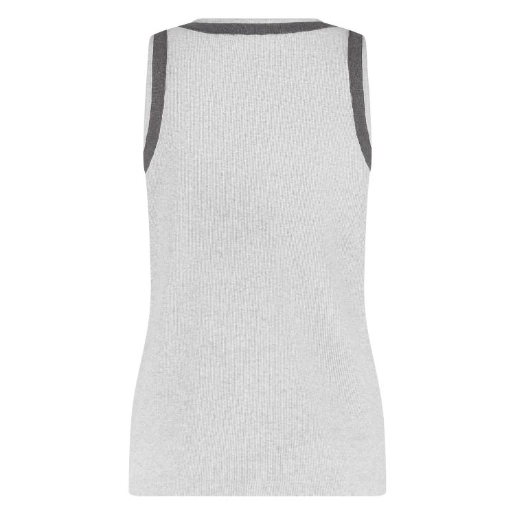 Nukus by Nick Vervoort Hemd Grijs dames (NICE SINGLET STUDS - NICE.SL.LGREY) - GL Sport (Sluis)