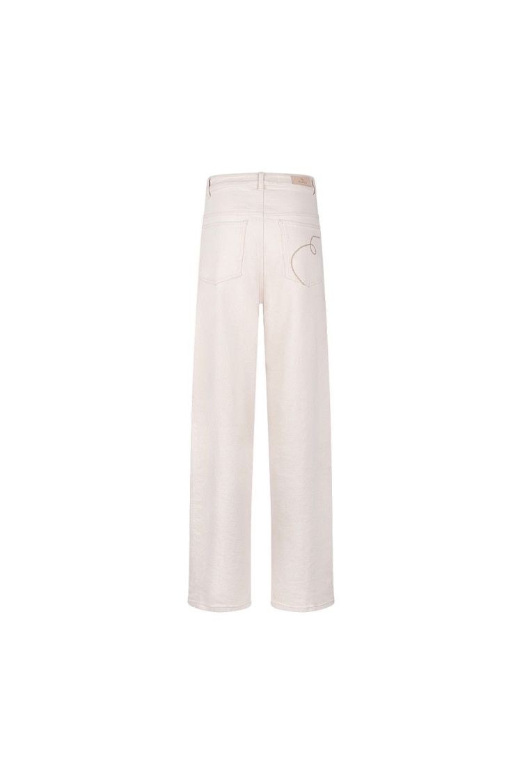 Nukus by Nick Vervoort Broek Off-white dames (PETRA PANTS  - PETRA.PANTS.OFFWHITE) - GL Sport (Sluis)