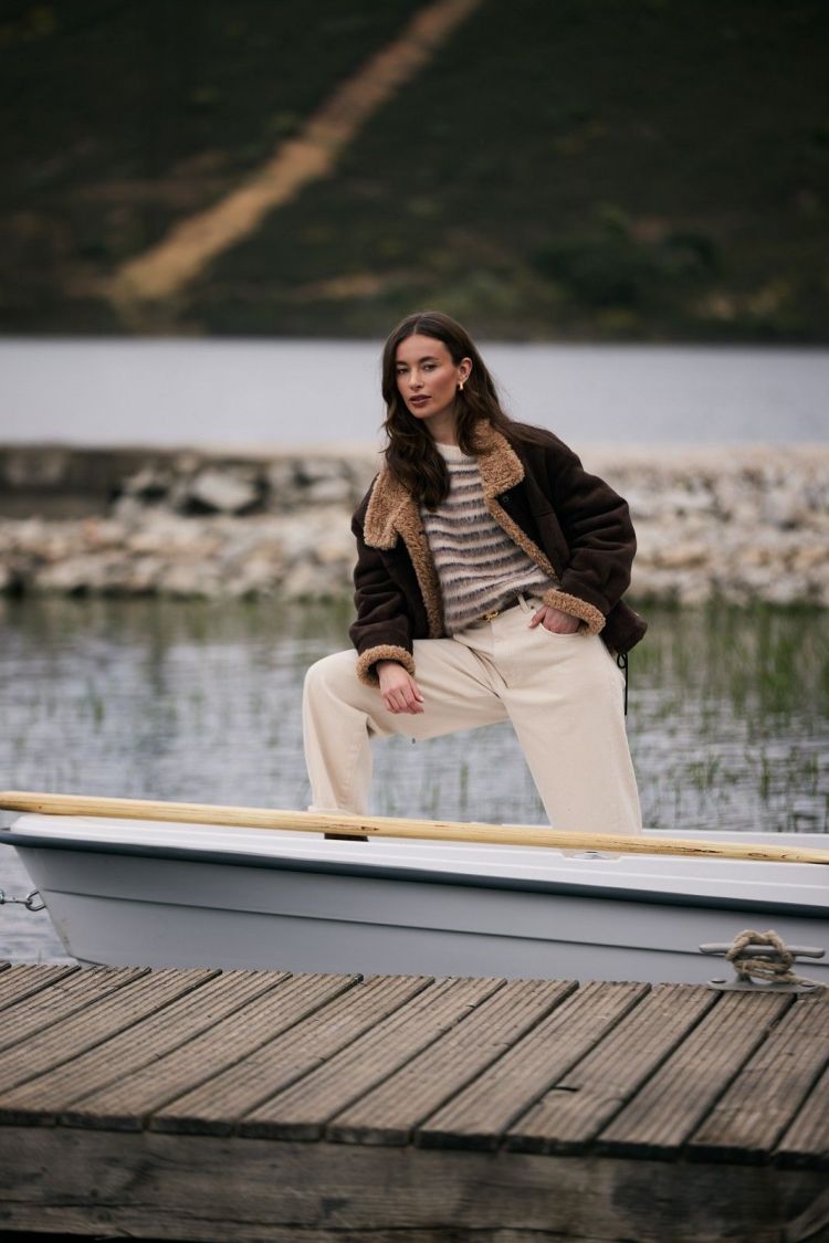 Nukus by Nick Vervoort Broek Off-white dames (PETRA PANTS  - PETRA.PANTS.OFFWHITE) - GL Sport (Sluis)