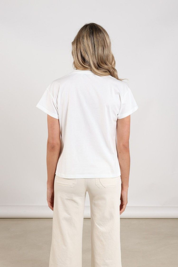 Nukus by Nick Vervoort Blouse Off-white dames (RIUKA SHIRT - RIUKA.SHIRT.OFFWHT) - GL Sport (Sluis)