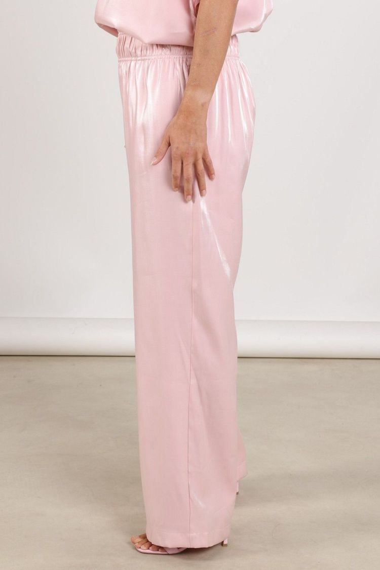 Nukus by Nick Vervoort Broek Roze dames (RUBI PANTS SHINY - RUBI.PANTS.BLUSH) - GL Sport (Sluis)