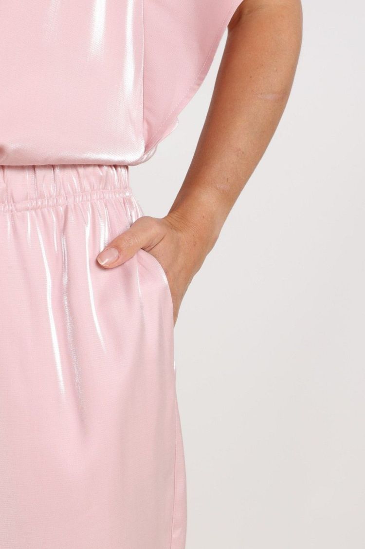 Nukus by Nick Vervoort Broek Roze dames (RUBI PANTS SHINY - RUBI.PANTS.BLUSH) - GL Sport (Sluis)