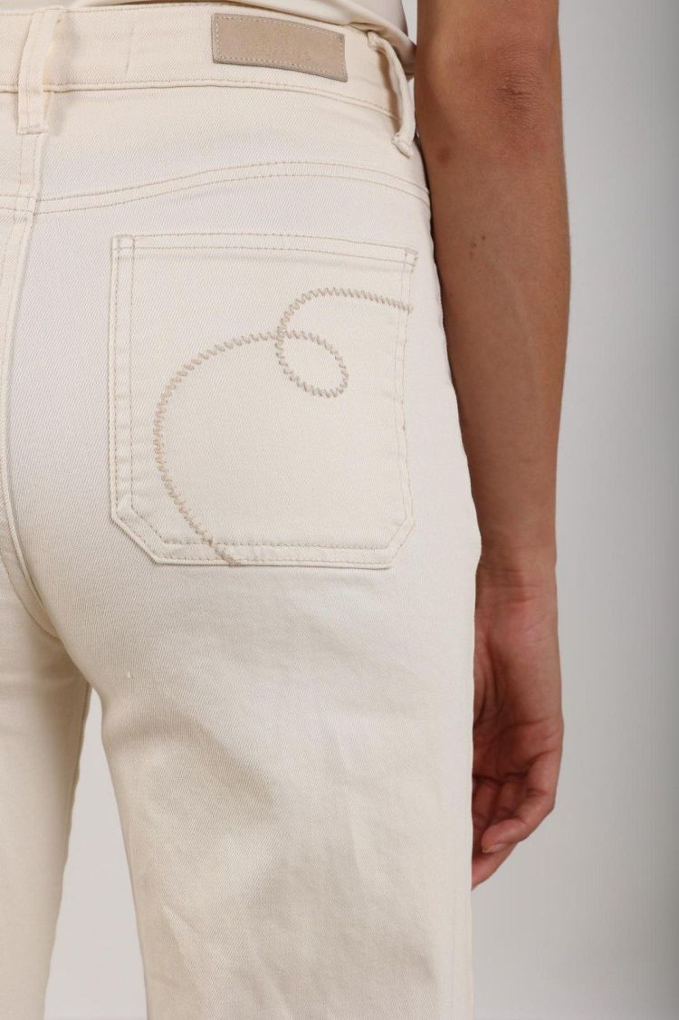 Nukus by Nick Vervoort Broek Off-white dames (SCARLET PANTS - SCARLET.PANTS.OFFWHT) - GL Sport (Sluis)